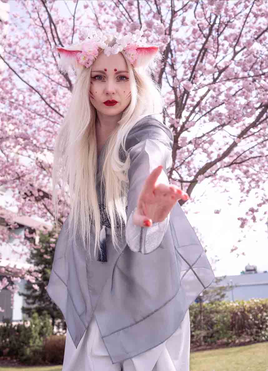 Kitsune cosplay náhled